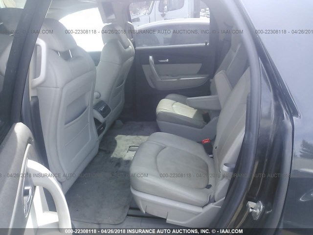 1GKEV23708J228375 - 2008 GMC ACADIA SLT-1 Schwarz Foto 8