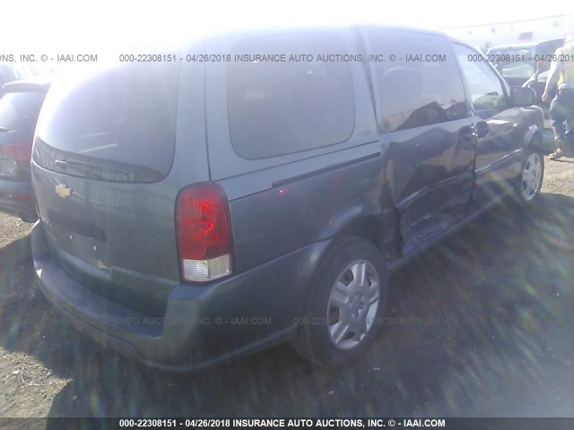 1GNDV23L76D106510 - 2006 CHEVROLET UPLANDER LS BLUE photo 4