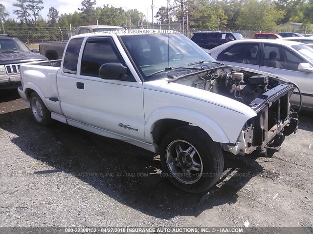 1GCCS1951Y8214925 - 2000 CHEVROLET S TRUCK S10 WHITE photo 1