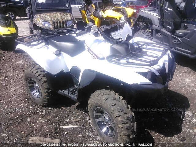 5Y4AMA7Y2JA106219 - 2018 YAMAHA YFM700 FWAD WHITE photo 1