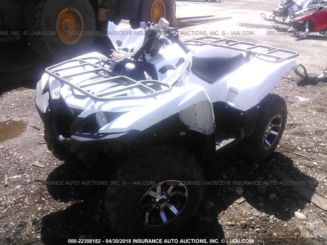 5Y4AMA7Y2JA106219 - 2018 YAMAHA YFM700 FWAD WHITE photo 2