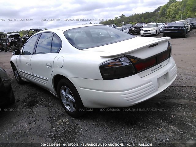 1G2HX52K034181063 - 2003 PONTIAC BONNEVILLE SE WHITE photo 3