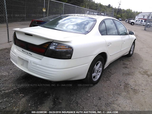 1G2HX52K034181063 - 2003 PONTIAC BONNEVILLE SE WHITE photo 4