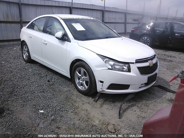 1G1PF5SC0C7326290 - 2012 CHEVROLET CRUZE LT WHITE photo 1