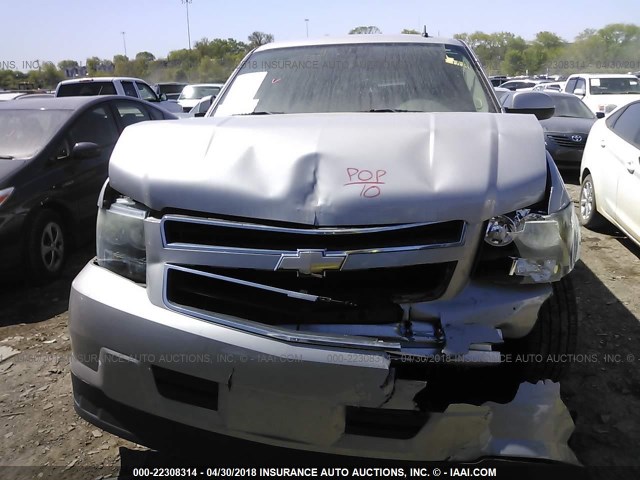 1GNFC13539R146441 - 2009 CHEVROLET TAHOE HYBRID SILVER photo 6