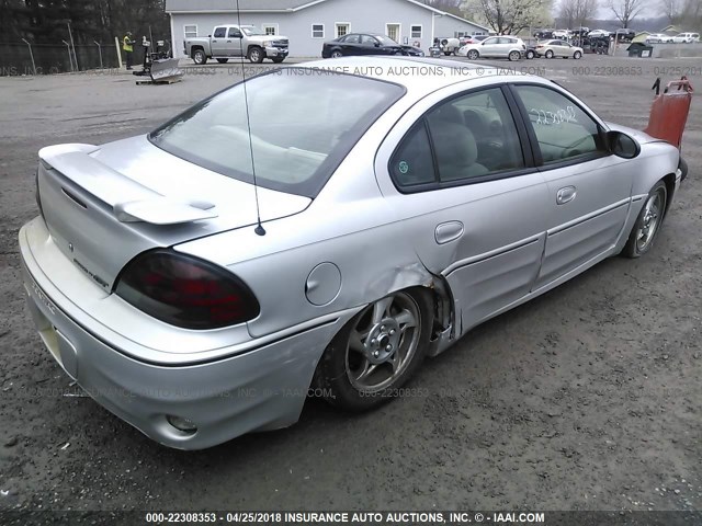 1G2NW52E14C170208 - 2004 PONTIAC GRAND AM GT SILVER photo 4