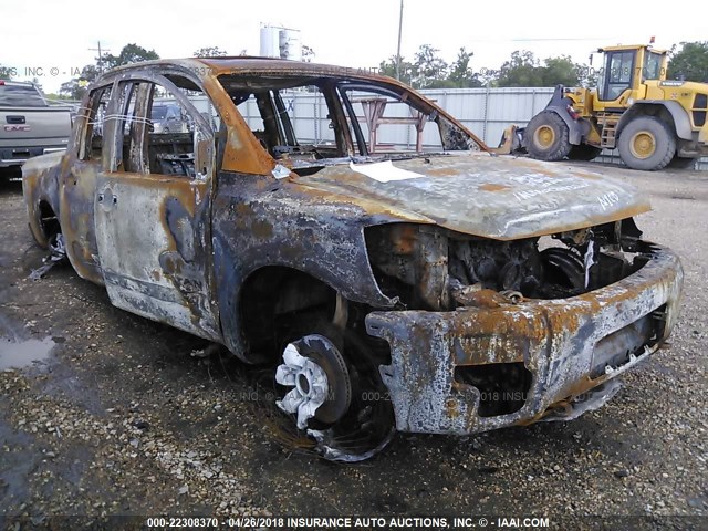 1N6BA07C28N320227 - 2008 NISSAN TITAN XE/SE/LE/PRO-4X BROWN photo 1