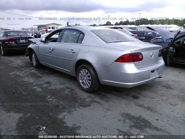 1G4HP57287U163867 - 2007 BUICK LUCERNE CX SILVER photo 3