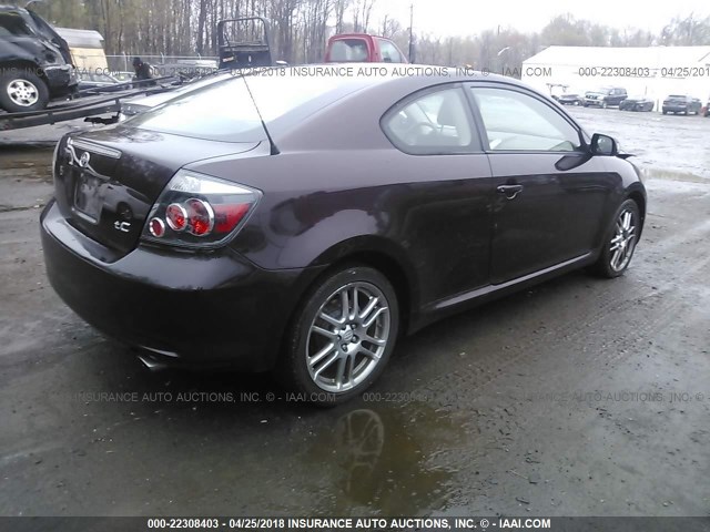 JTKDE167590279142 - 2009 TOYOTA SCION TC 紫色 照片 4