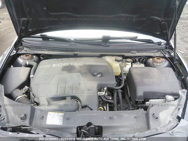 1G1ZB5EB7A4105808 - 2010 CHEVROLET MALIBU LS 黑色 照片 10