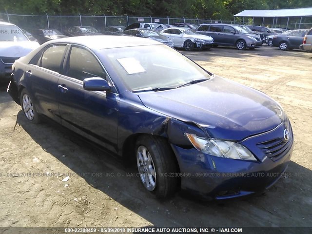 4T1BK46K47U013786 - 2007 TOYOTA CAMRY NEW GENERAT LE/XLE/SE BLUE photo 1