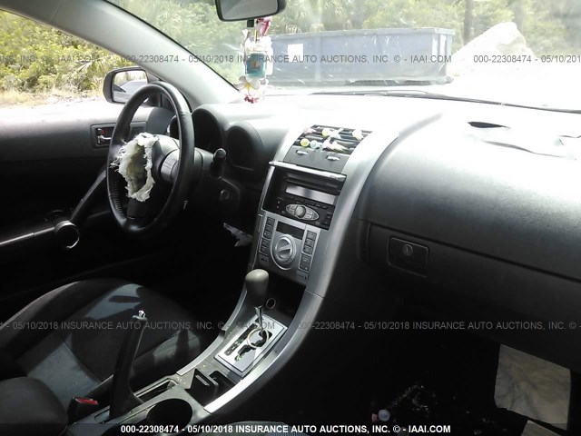 JTKDE177660108863 - 2006 TOYOTA SCION TC 银色 照片 5