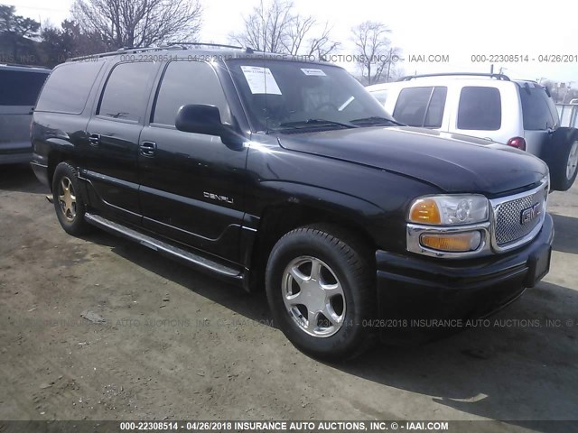 1GKFK66U34J237930 - 2004 GMC YUKON XL DENALI BLACK photo 1