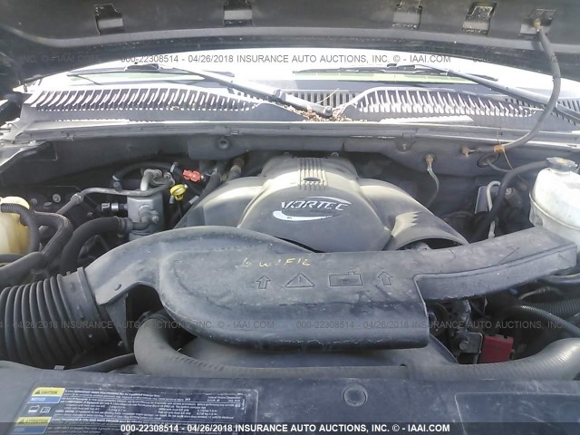 1GKFK66U34J237930 - 2004 GMC YUKON XL DENALI BLACK photo 10