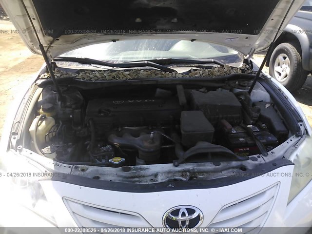 4T1BE46K57U553445 - 2007 TOYOTA CAMRY NEW GENERAT CE/LE/XLE/SE WHITE photo 10