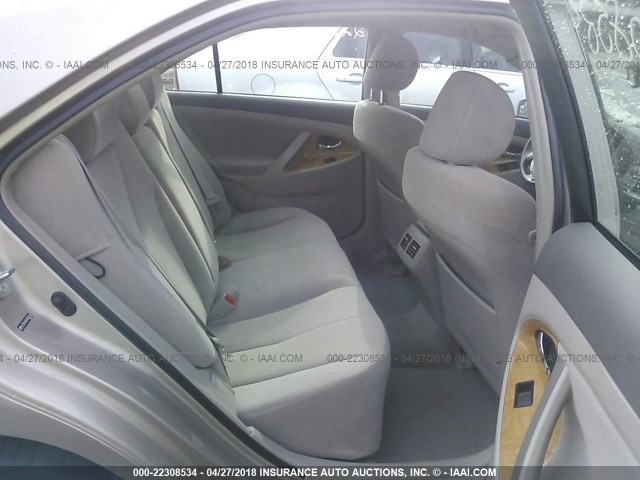 4T1BE46K57U562758 - 2007 TOYOTA CAMRY NEW GENERATION CE/LE/XLE/SE TAN photo 8