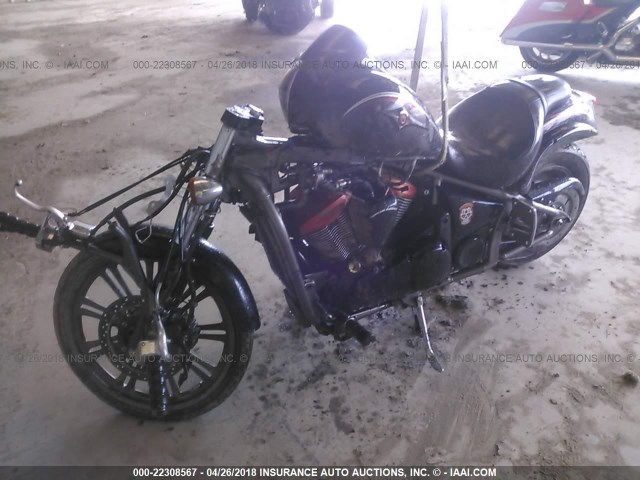 JKAVN2C189A027567 - 2009 KAWASAKI VN900 C BLACK photo 2