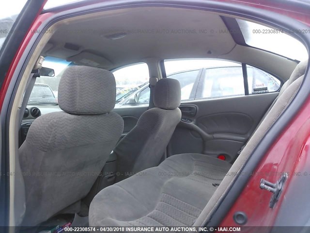 1G2NF52F42C129979 - 2002 PONTIAC GRAND AM SE1 MAROON photo 8