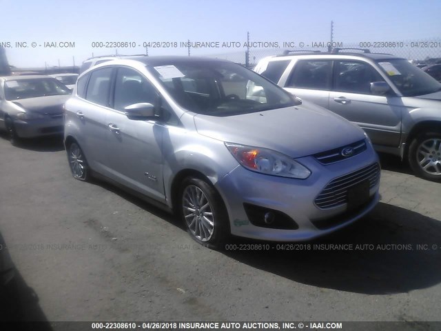 1FADP5CU8EL515235 - 2014 FORD C-MAX PREMIUM SILVER photo 1