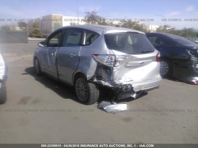 1FADP5CU8EL515235 - 2014 FORD C-MAX PREMIUM SILVER photo 3