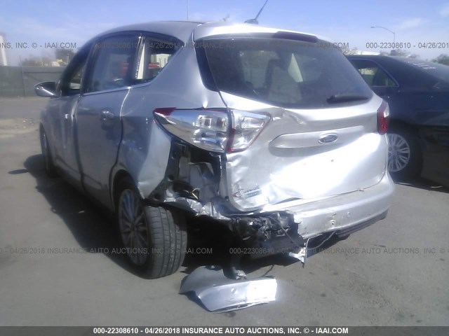 1FADP5CU8EL515235 - 2014 FORD C-MAX PREMIUM SILVER photo 6