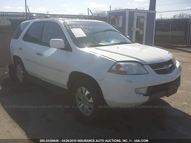 2HNYD18793H554047 - 2003 ACURA MDX TOURING WHITE photo 1