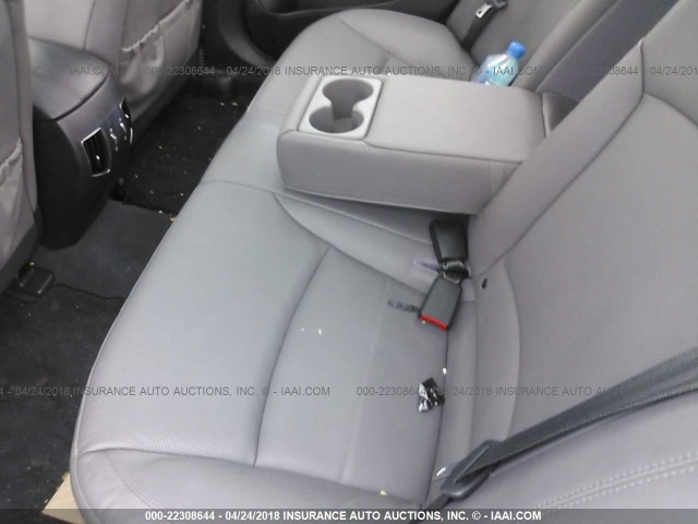 KMHEC4A44CA040789 - 2012 HYUNDAI SONATA HYBRID SILVER photo 8