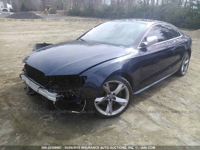 WAUGVAFR4BA011685 - 2011 AUDI S5 PREMIUM PLUS 深蓝色 照片 2