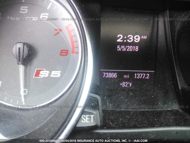 WAUGVAFR4BA011685 - 2011 AUDI S5 PREMIUM PLUS 深蓝色 照片 7
