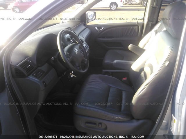 5FNRL38616B104712 - 2006 HONDA ODYSSEY EXL ლურჯი ფოტო 5