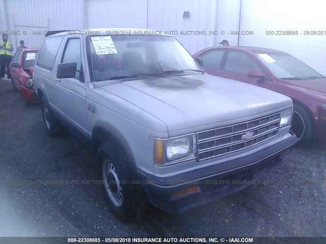 1G8CT18BXD0140427 - 1983 CHEVROLET BLAZER S10 SILVER photo 1