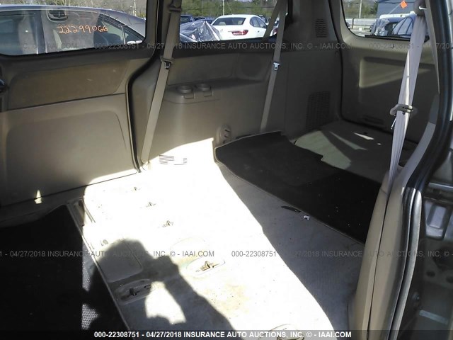 5FNRL18524B081286 - 2004 HONDA ODYSSEY LX GOLD photo 8