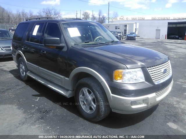 1FMFU17575LA24643 - 2005 FORD EXPEDITION EDDIE BAUER GRAY photo 1