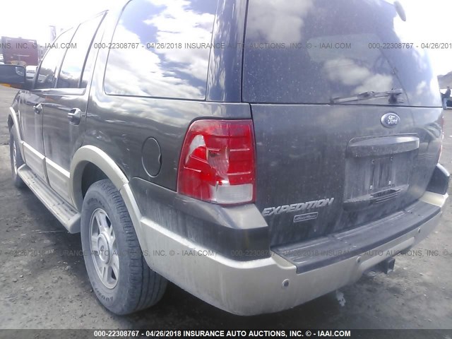 1FMFU17575LA24643 - 2005 FORD EXPEDITION EDDIE BAUER GRAY photo 6