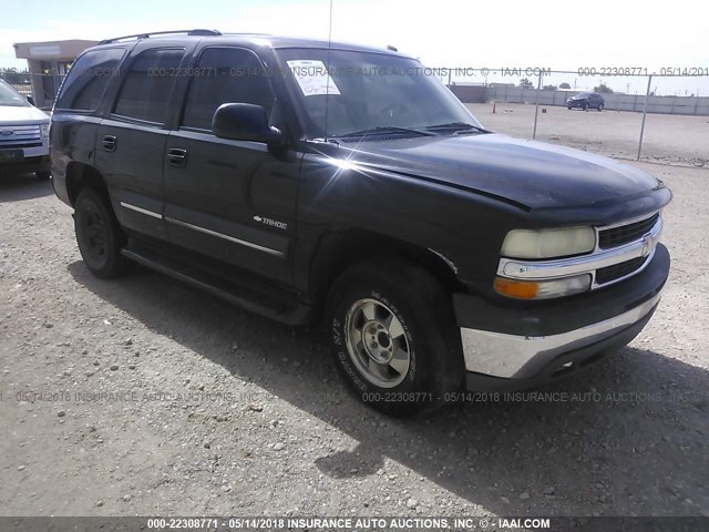 1GNEC13Z53R108604 - 2003 CHEVROLET TAHOE C1500 BLACK photo 1