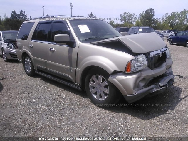 5LMFU28R64LJ19486 - 2004 LINCOLN NAVIGATOR Champagne photo 1