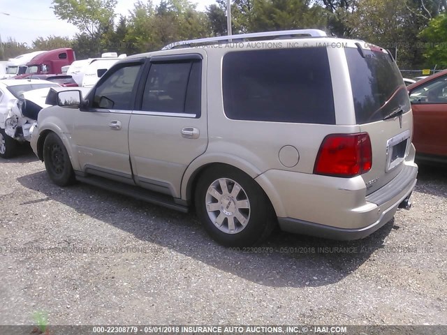 5LMFU28R64LJ19486 - 2004 LINCOLN NAVIGATOR Champagne photo 3