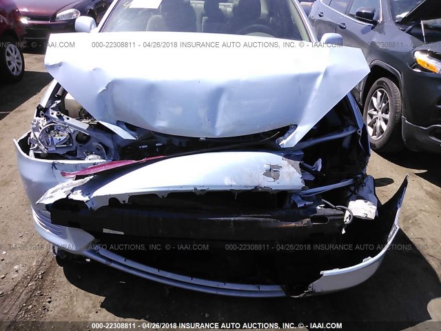 4T1BE32K85U501224 - 2005 TOYOTA CAMRY LE/XLE/SE Light Blue photo 6