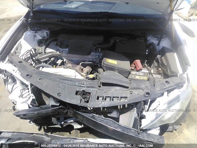 4T1BF1FK3DU240708 - 2013 TOYOTA CAMRY L/SE/LE/XLE 白色 照片 10