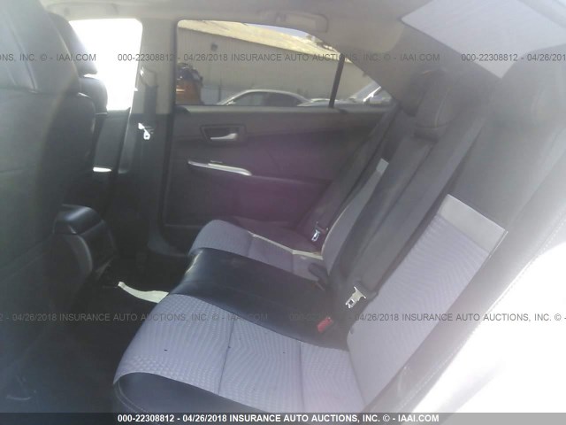 4T1BF1FK3DU240708 - 2013 TOYOTA CAMRY L/SE/LE/XLE 白色 照片 8
