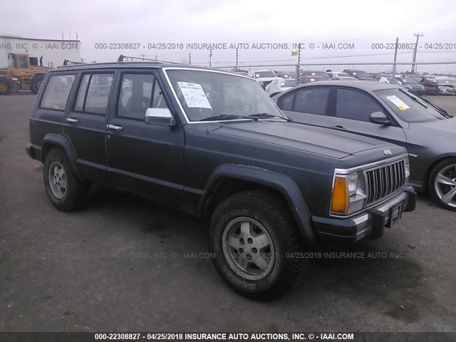 1JCMR7841JT246366 - 1988 JEEP CHEROKEE LAREDO GREEN photo 1