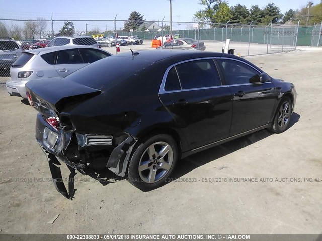 1G1ZH57B49F239123 - 2009 CHEVROLET MALIBU 1LT 黑色 照片 4