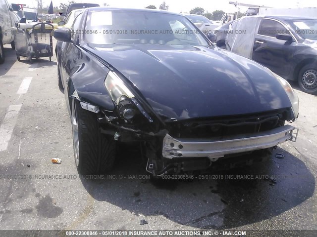 JN1AZ44E29M402327 - 2009 NISSAN 370Z BLACK photo 6