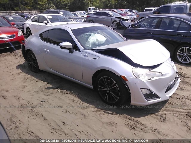 JF1ZNAA18D1704023 - 2013 TOYOTA SCION FR-S SILVER photo 1