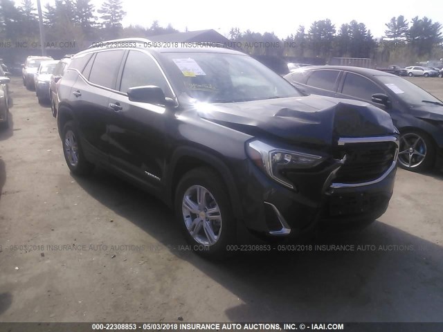 3GKALTEV8JL240889 - 2018 GMC TERRAIN SLE GRAY photo 1