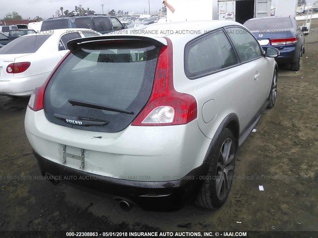 YV1MK672782051446 - 2008 VOLVO C30 T5 GRAY photo 4