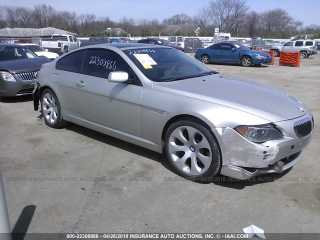 WBAEH73485B193822 - 2005 BMW 645 CI AUTOMATIC فضي صورة 1