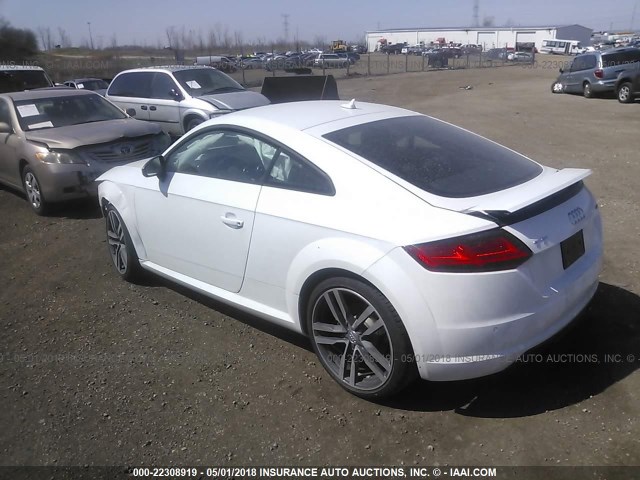 TRUC5AFV6H1006386 - 2017 AUDI TT WHITE photo 3