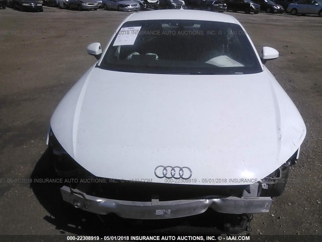 TRUC5AFV6H1006386 - 2017 AUDI TT WHITE photo 6