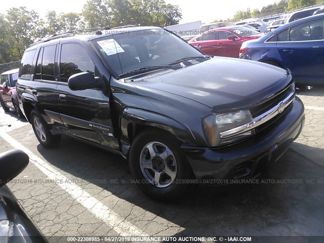 1GNDS13SX42385891 - 2004 CHEVROLET TRAILBLAZER LS/LT GRAY photo 1